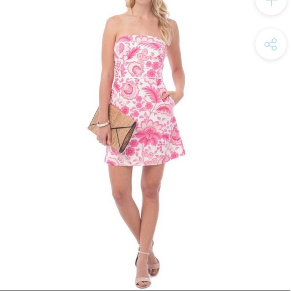 Southern Tide Dresses & Skirts - Southern Tide strapless floral dress